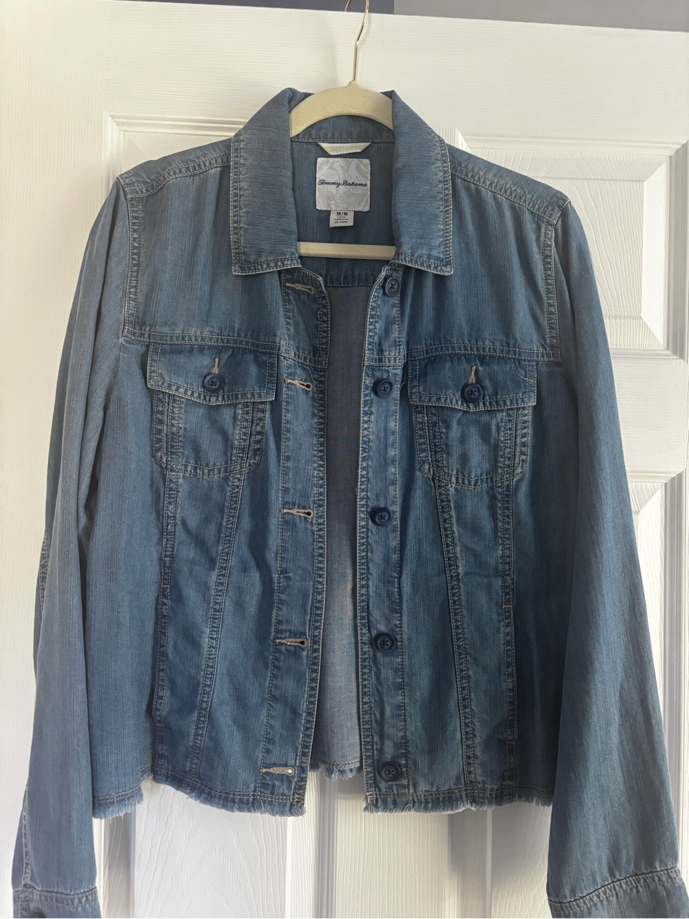 Tommy Bahama Light Blue Denim Jacket - Women's